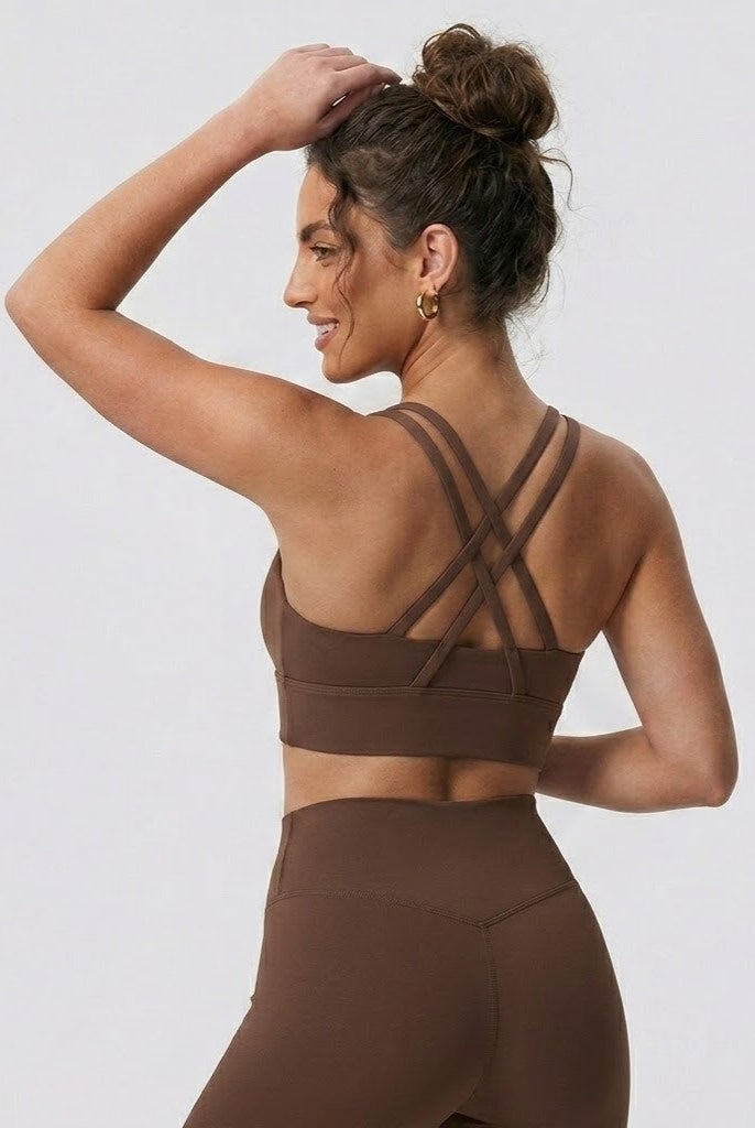 Alma Cross Back Bra