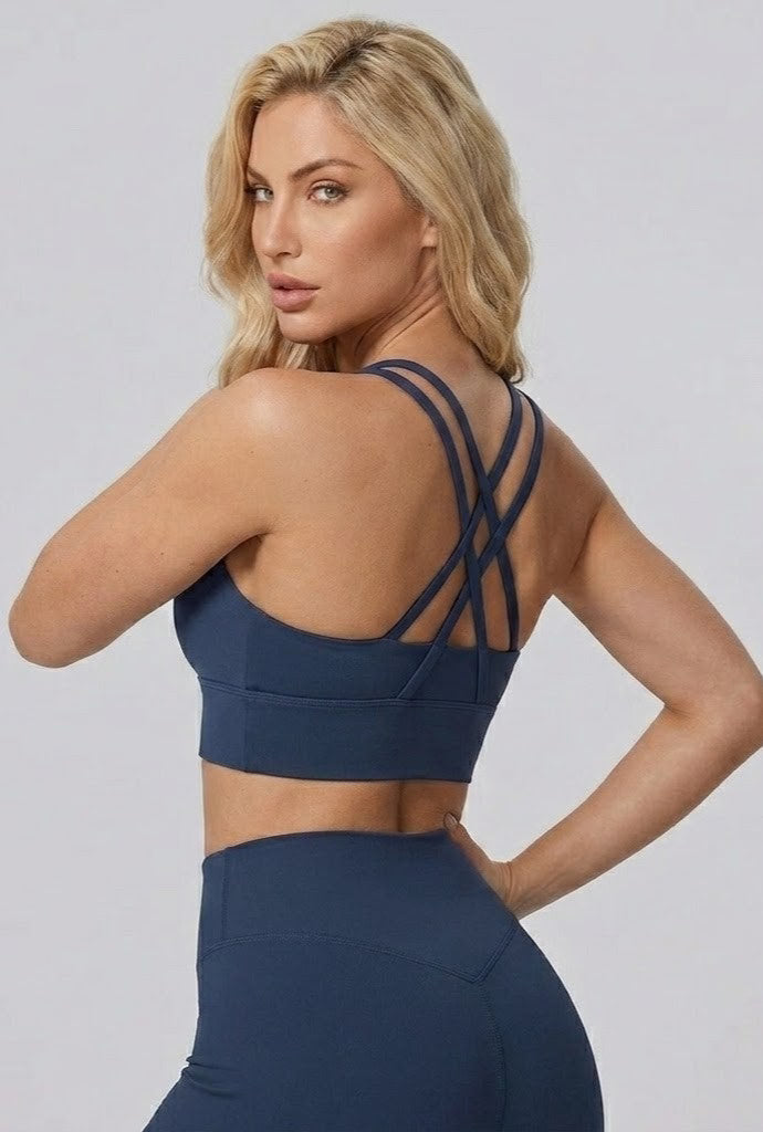 Alma Cross Back Bra